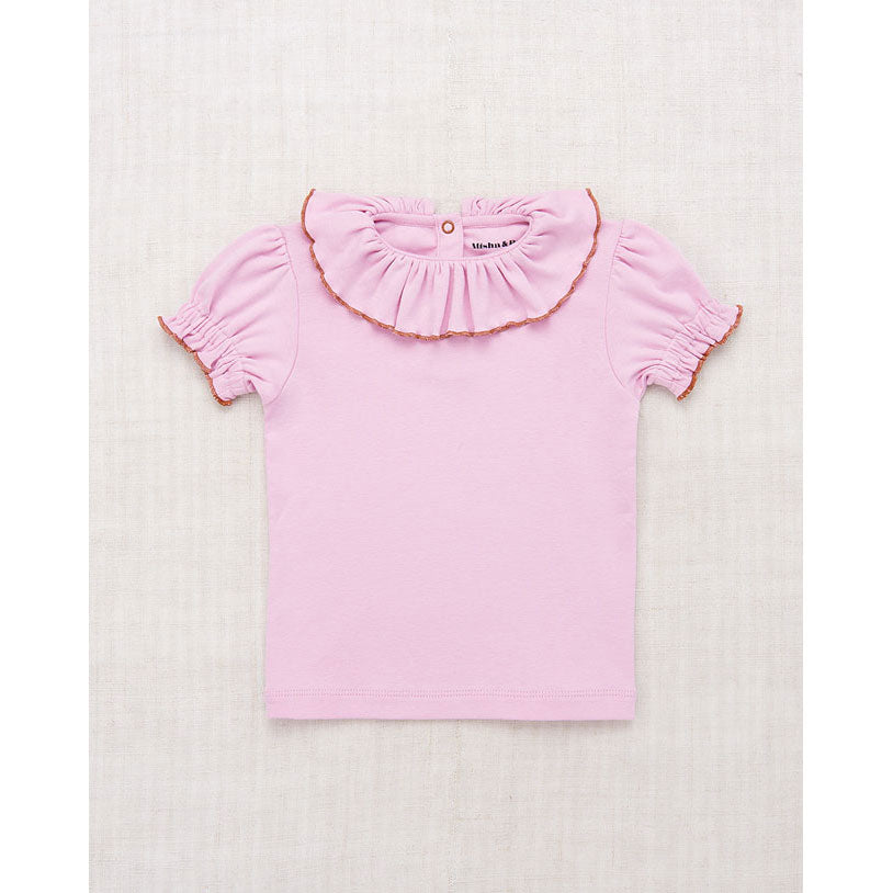 Misha and Puff  Pink Lilac Balloon Sleeve Paloma Tee