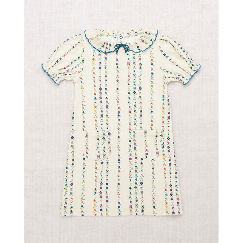 Misha and Puff String Little Botanica Balloon Sleeve Pattie Dress