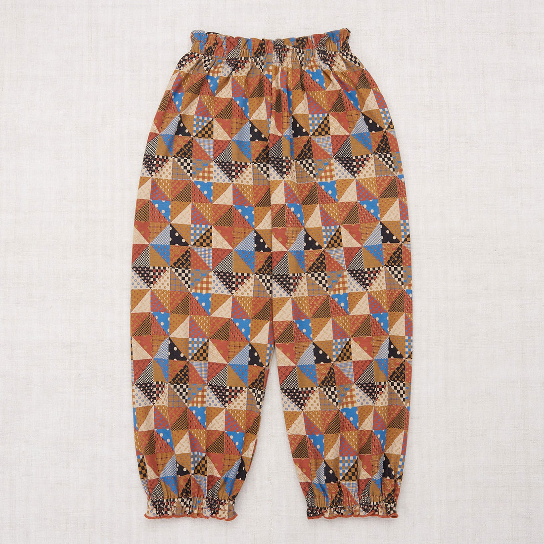 Misha and Puff Balloon Pant - Cinnamon Patchwork