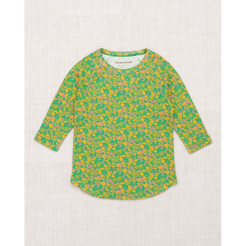 Misha and Puff Clover Tisbury Garden Baseball Tee