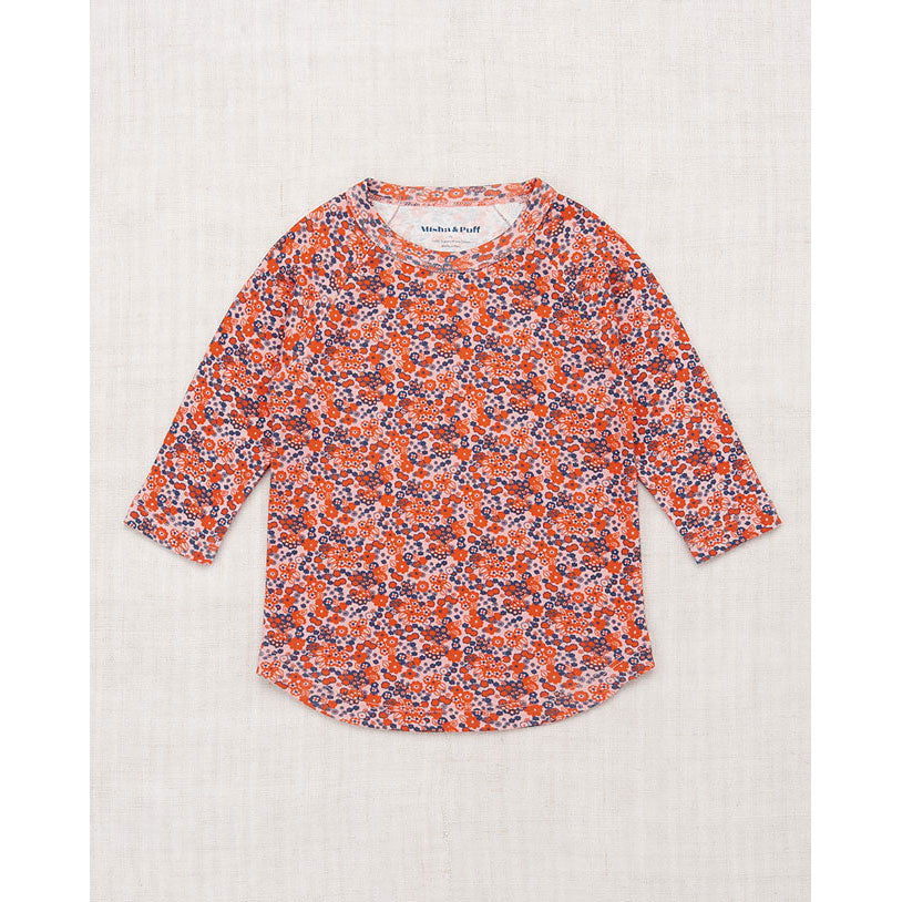 Misha and Puff Rose Blush Tisbury Garden Baseball Tee