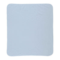 Bebe Organic Blue Pointelle Bebe Blanket
