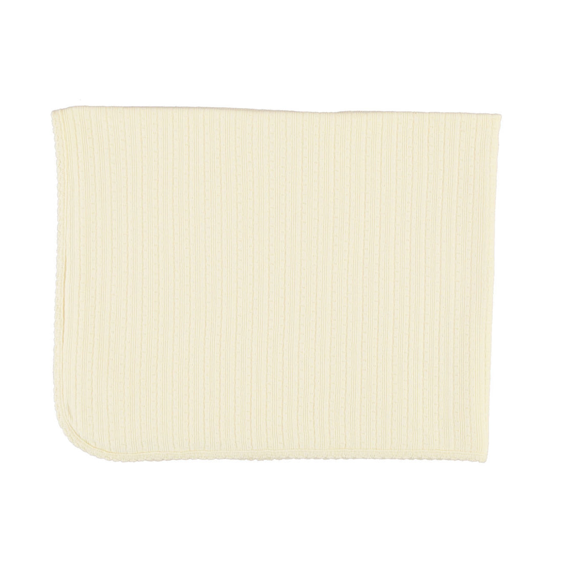 Bebe Organic Natural Pointelle Bebe Blanket
