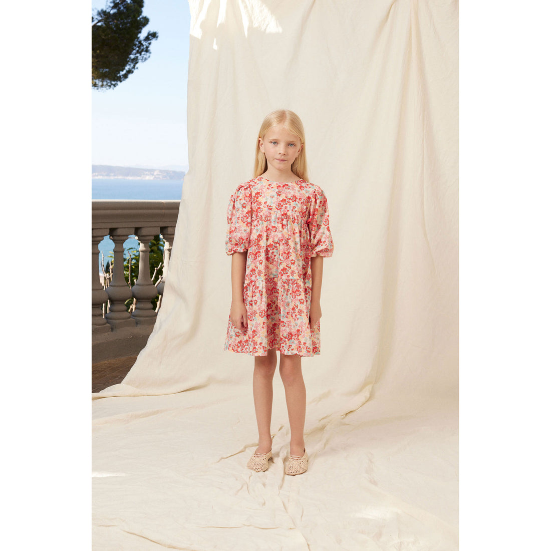 Bebe Organic Fleurs De Jardin Esther Dress