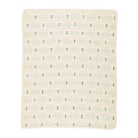 Bebe Organic Blue Balloon Patchwork Blanket