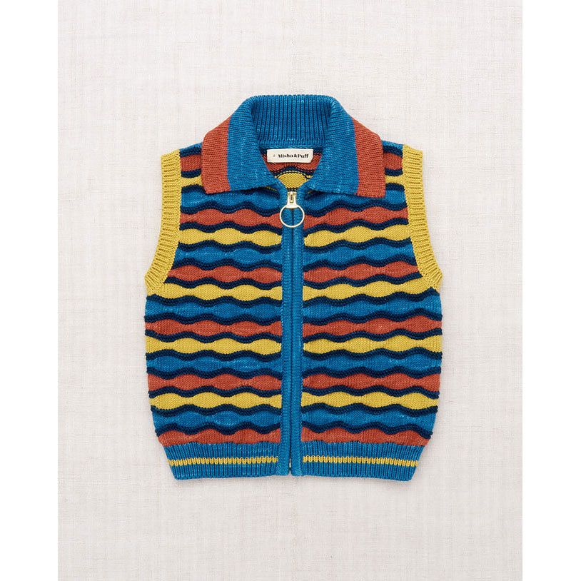 Misha and Puff Prussian Blue Benny Gilet