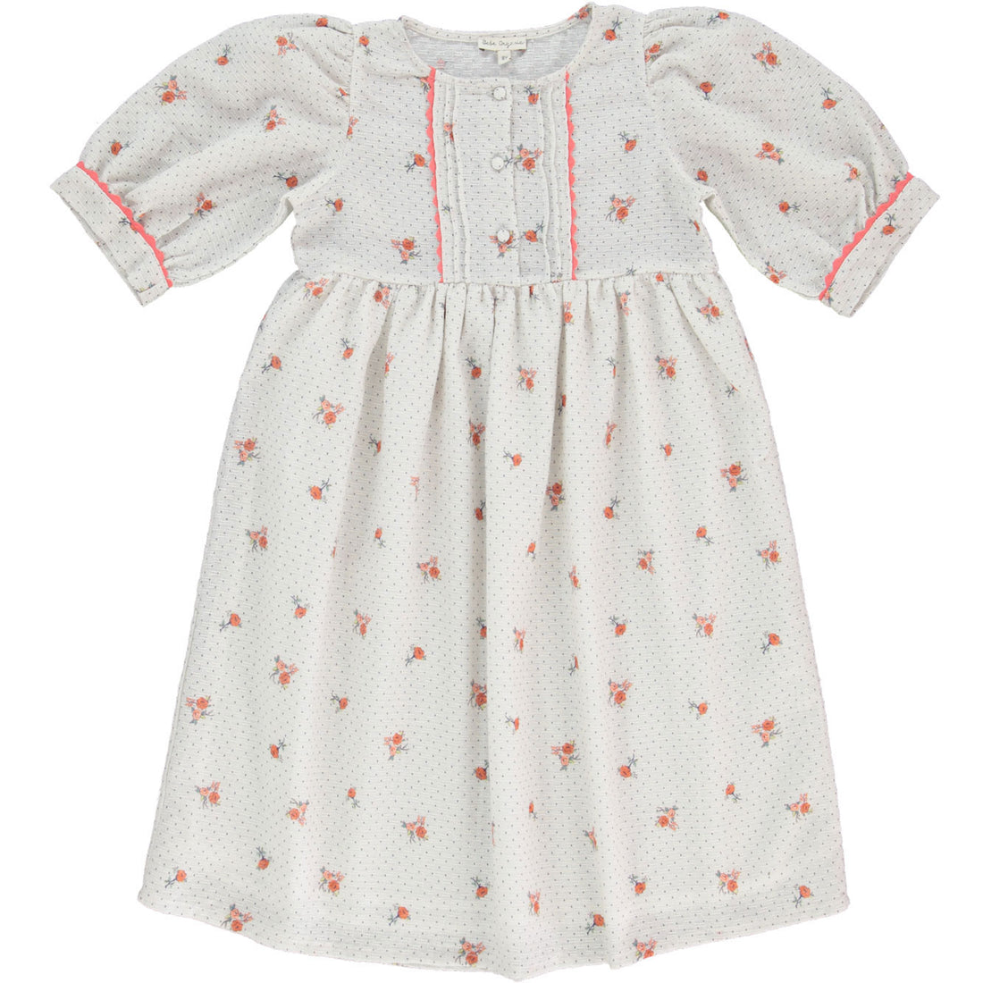 Bebe Organic Vintage Floral Bia Dress