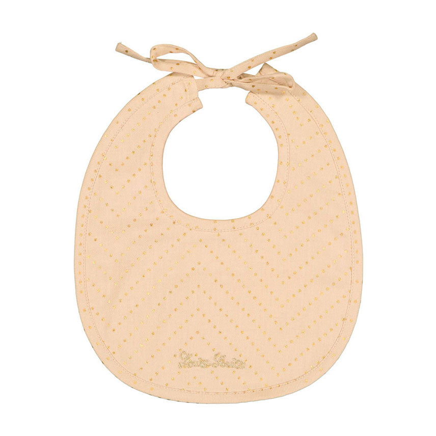 Louis Louise Sand Gold Dot Bib