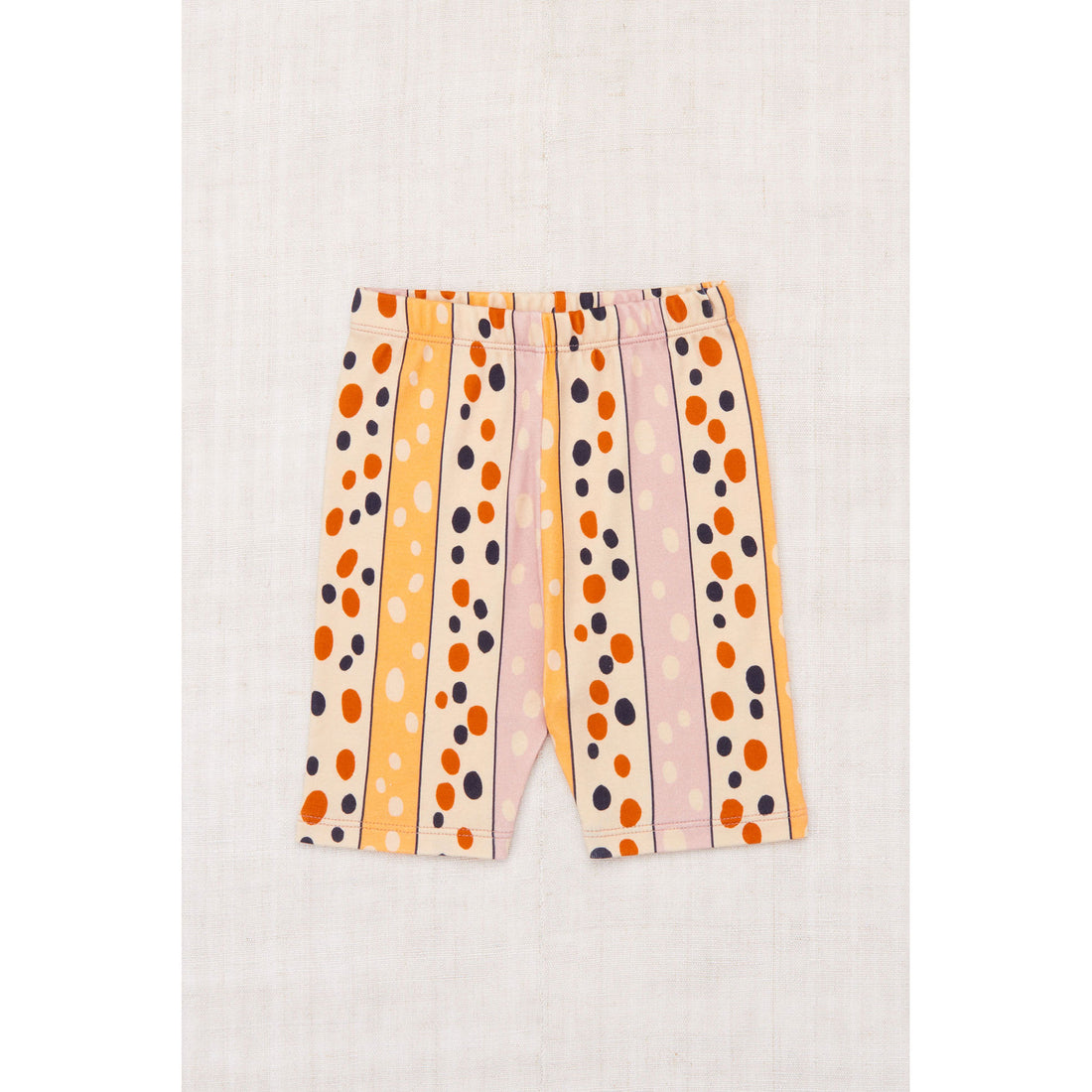 Misha and Puff Frangipani Polka-Stripe Bike Short