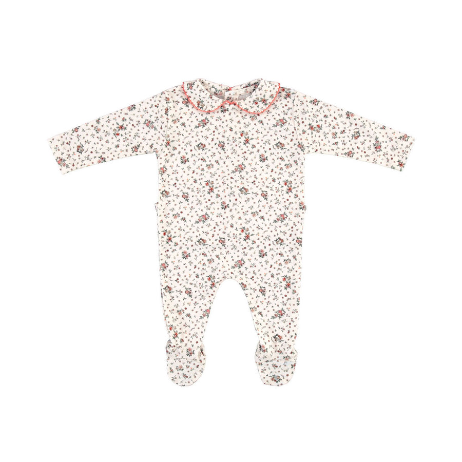 Bebe Organic Fall Prairie Blanca Collar Overall