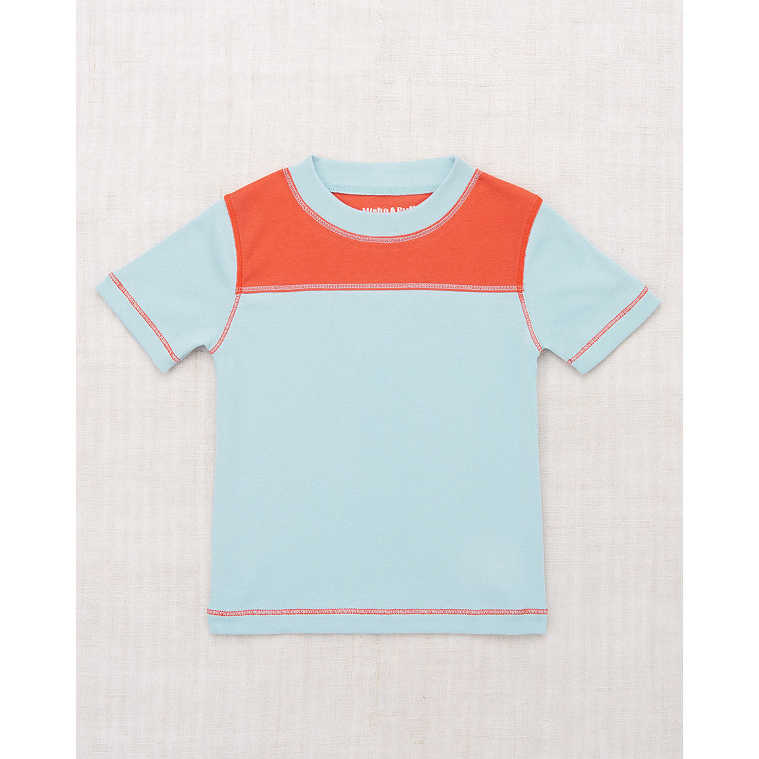 Misha and Puff Sky Bleacher Colorblock Tee