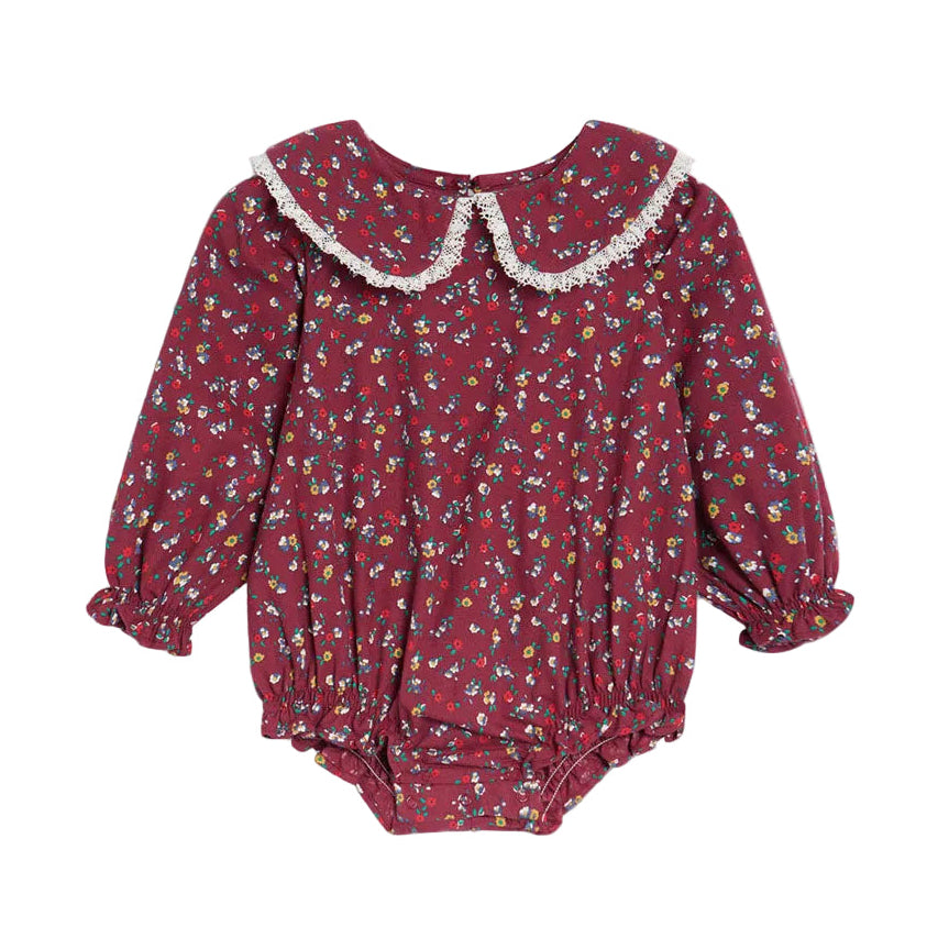The New Society Bloom Print Baby Romper