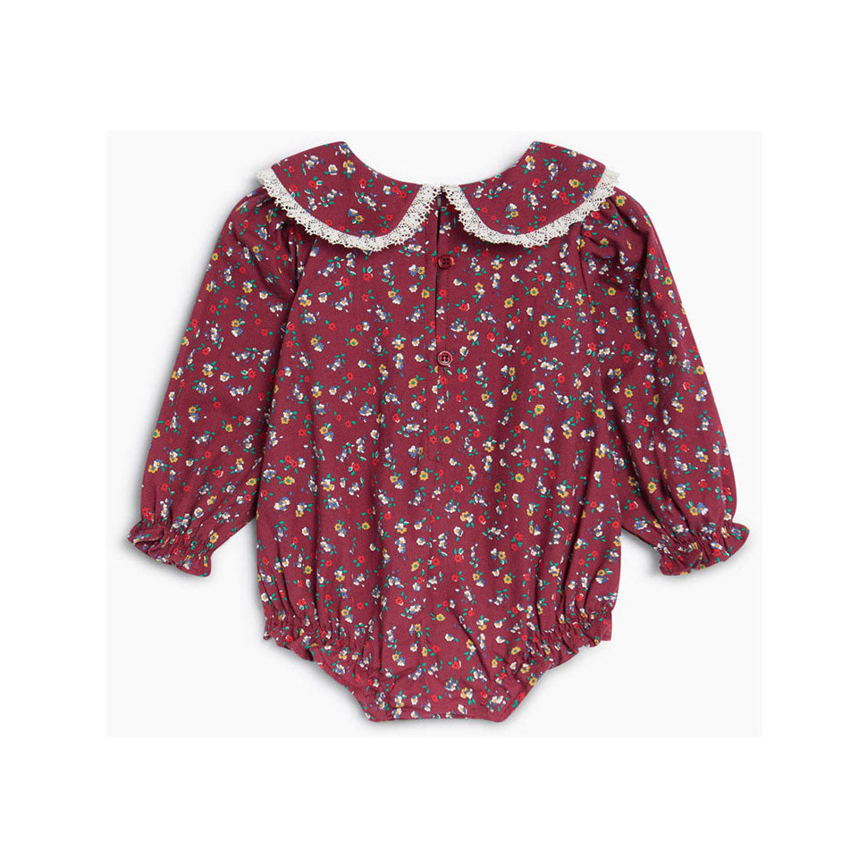 The New Society Bloom Print Baby Romper