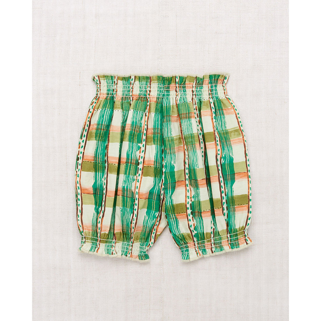 Misha and Puff Mojave Watercolor Plaid Bloomer