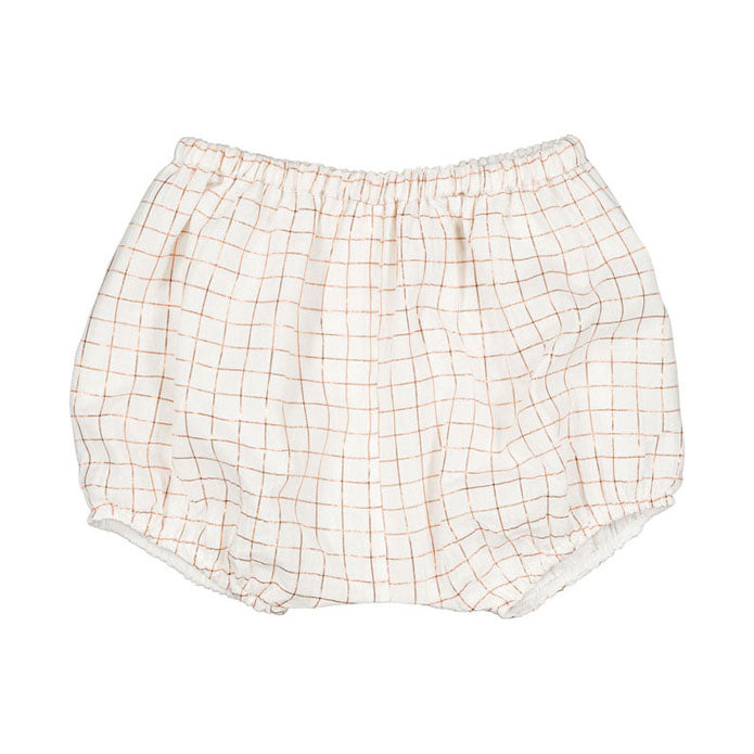 Louis Louise Off White Lurex Check London Bloomer