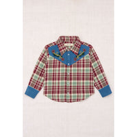 Misha and Puff Madder Root Plaid Boone Shirt