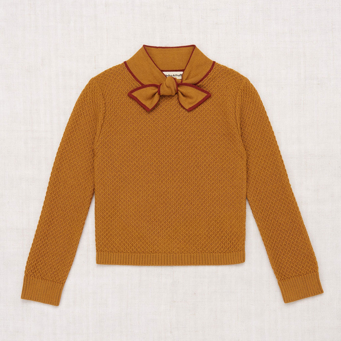 Misha and Puff Bow Scout Sweater - Spun Gold