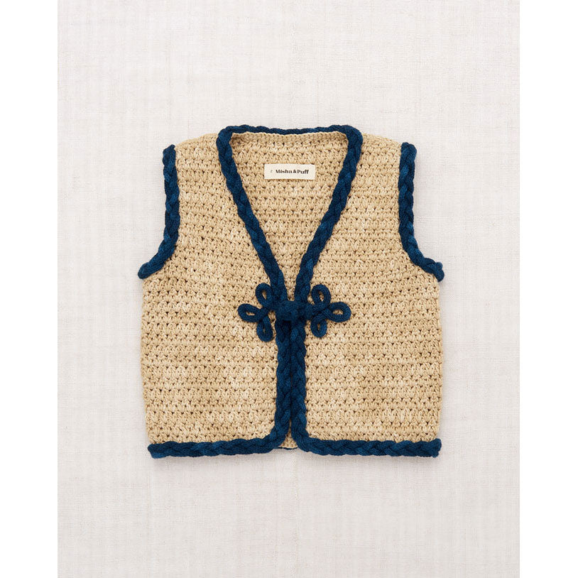 Misha and Puff Alabaster Braid Ashbury Vest