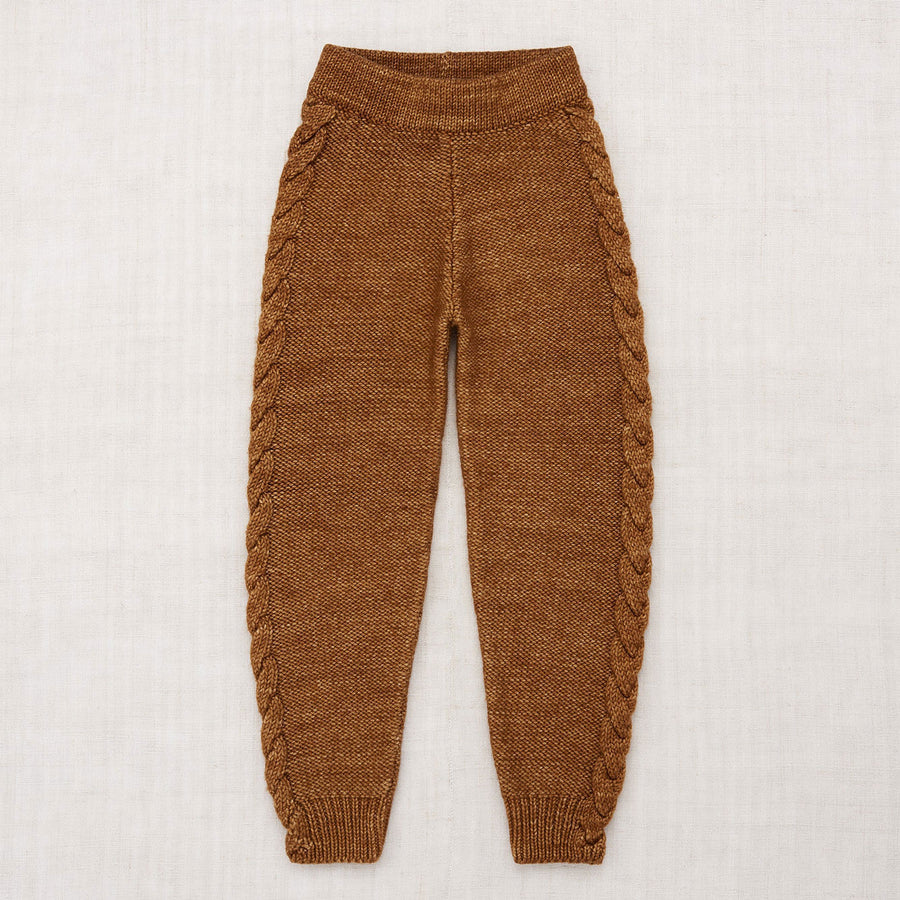 Misha and Puff Braided Jogger - Acorn