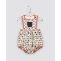 Little Cotton Clothes Papier Floral Quilted Dhalia Romper
