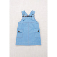 Misha and Puff Baby Blue Buckle Jumper Dress
