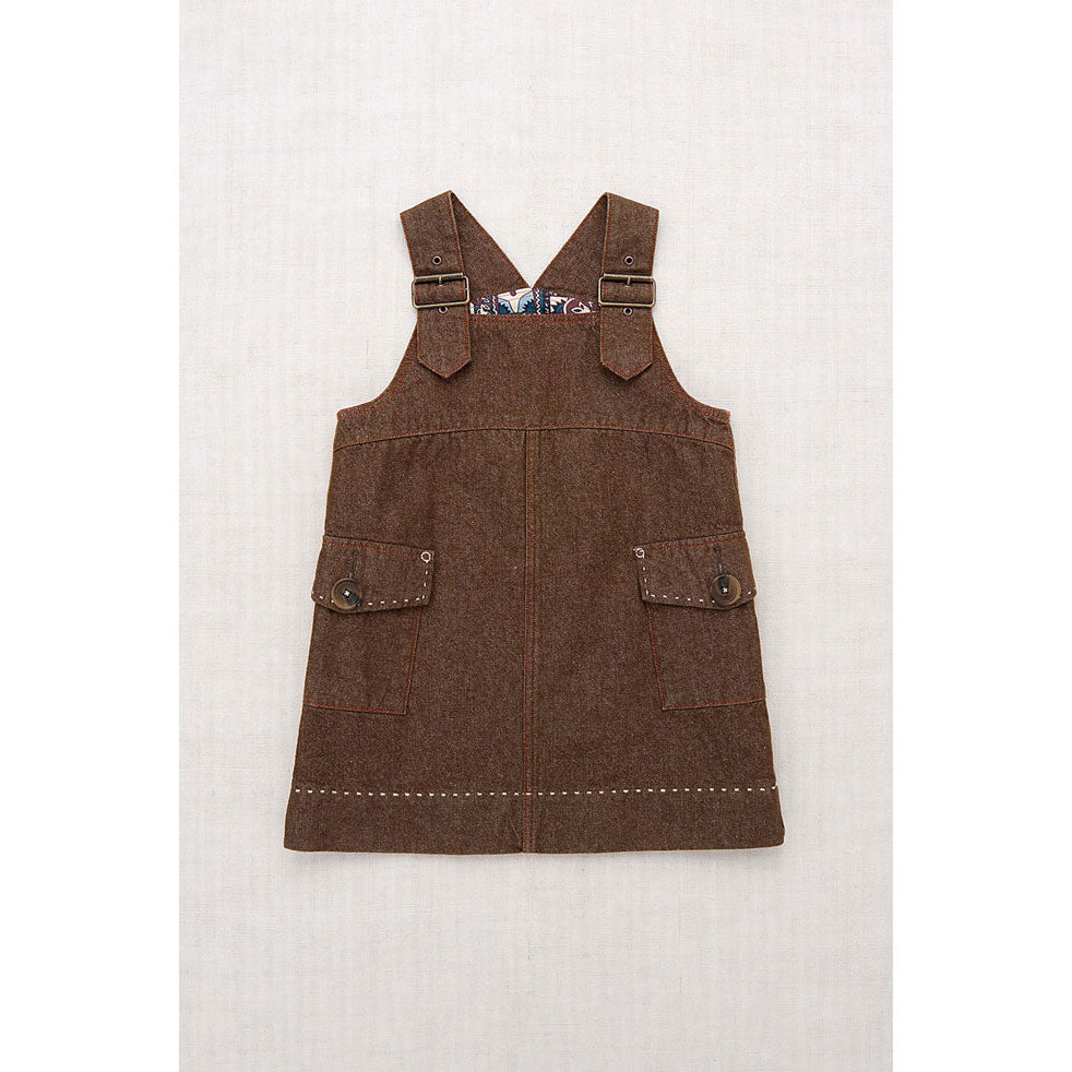 Misha and Puff Earth Denim Buckle Jumper Dress