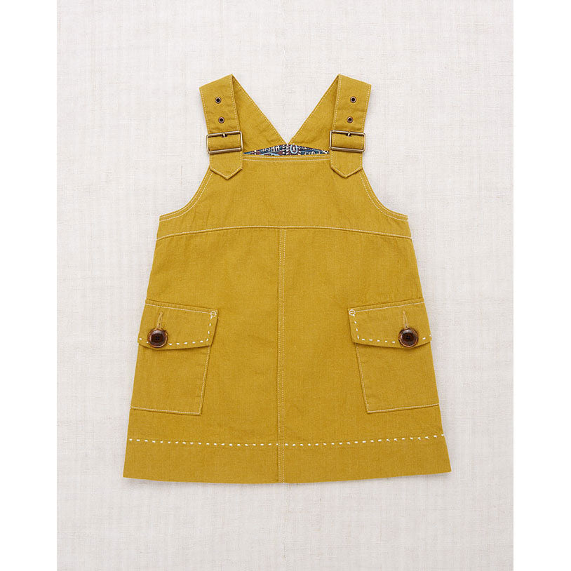Misha and Puff  Ochre Denim Buckle Jumper Dress