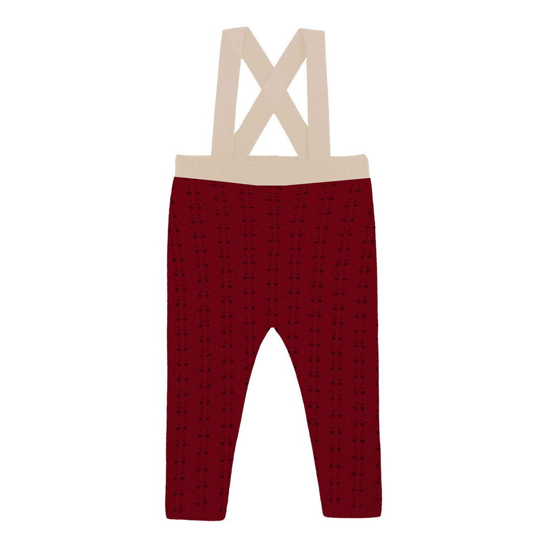 Birinit Burgundy Knit Soft Pant