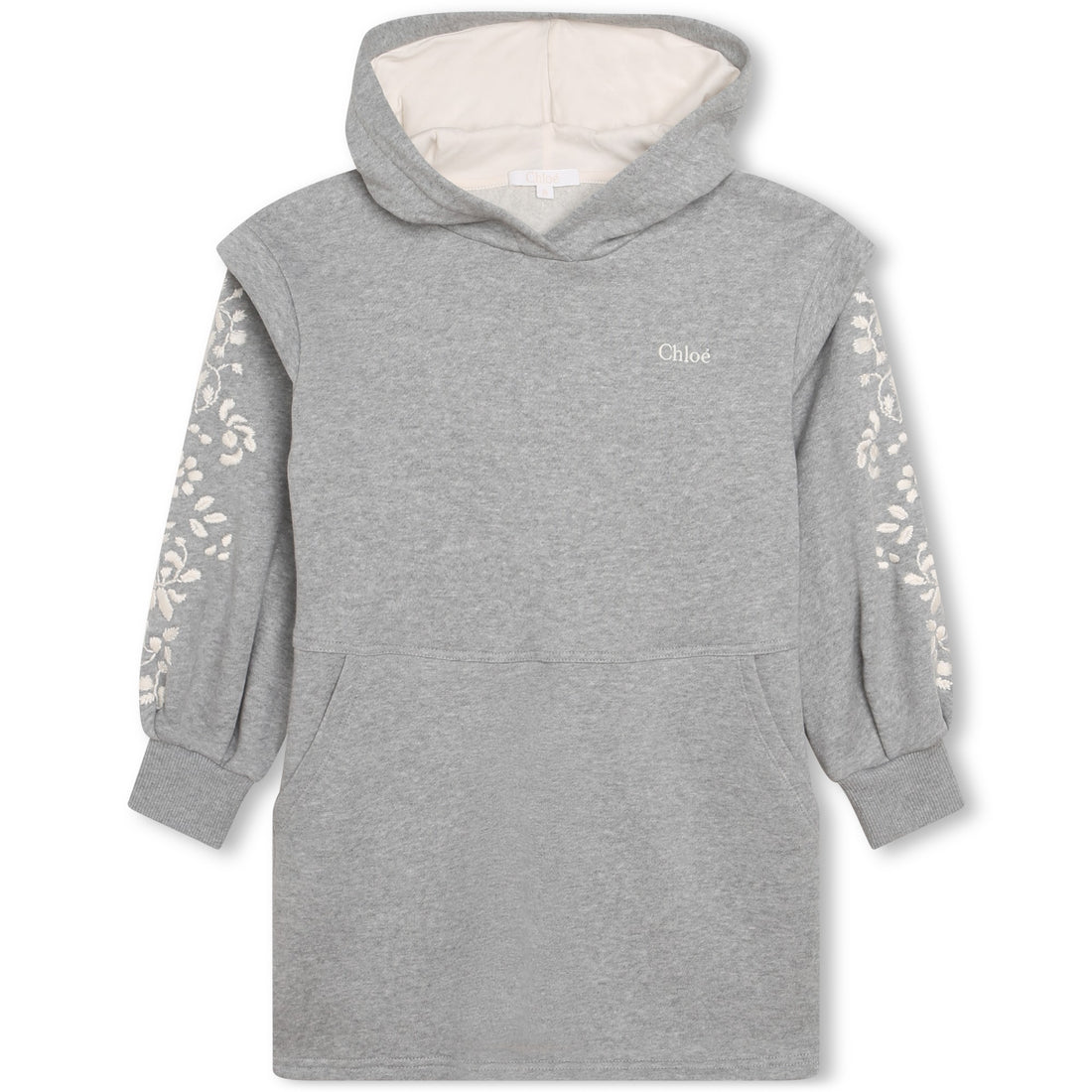 Chloe Grey Hoodie Dress
