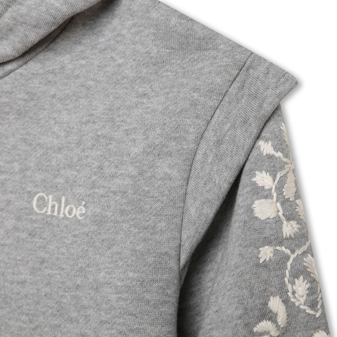 Chloe Grey Hoodie Dress