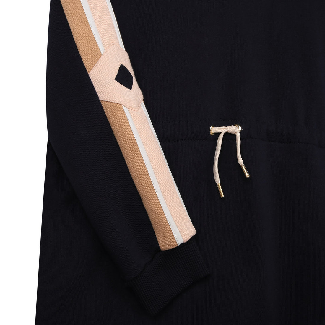 Chloe Navy Hooded Dress