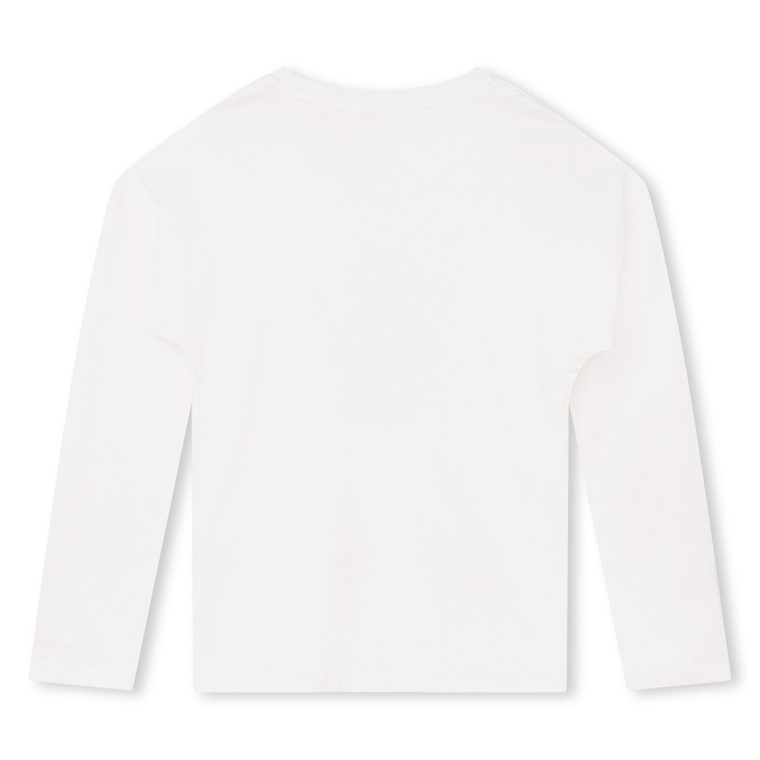 Chloe Off White With Denim Flower Tee