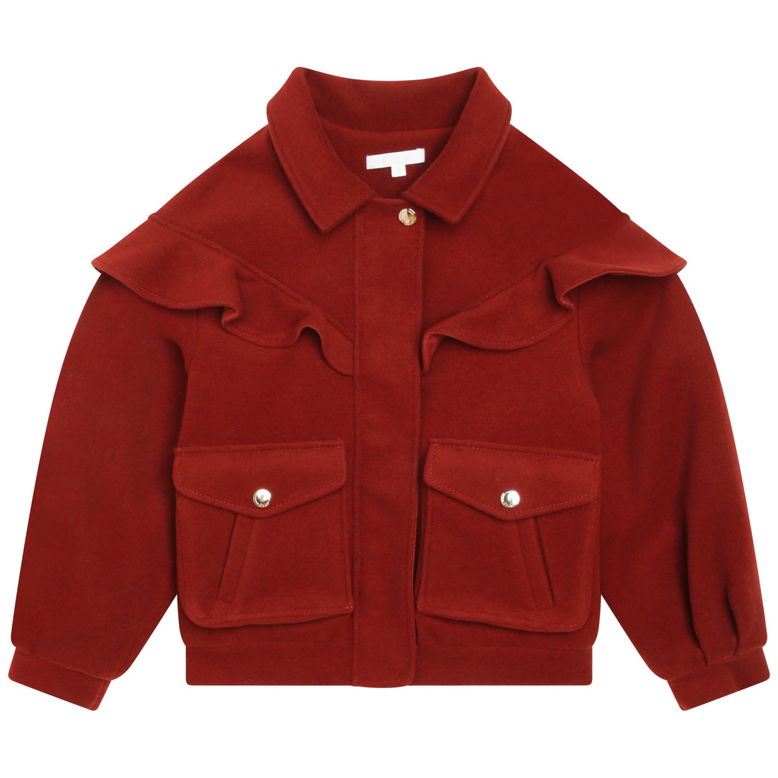 Chloe Red Mini Me Wool Jacket