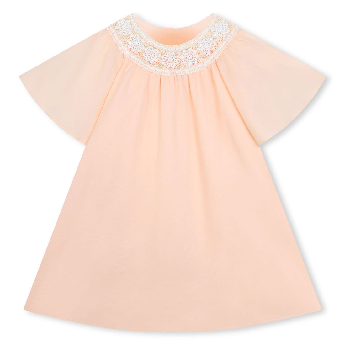 Chloe Pale Pink Short Sleeved Dress