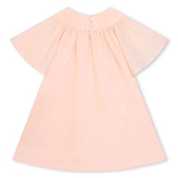 Chloe Pale Pink Short Sleeved Dress