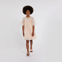 Chloe Pale Pink Short Sleeved Dress