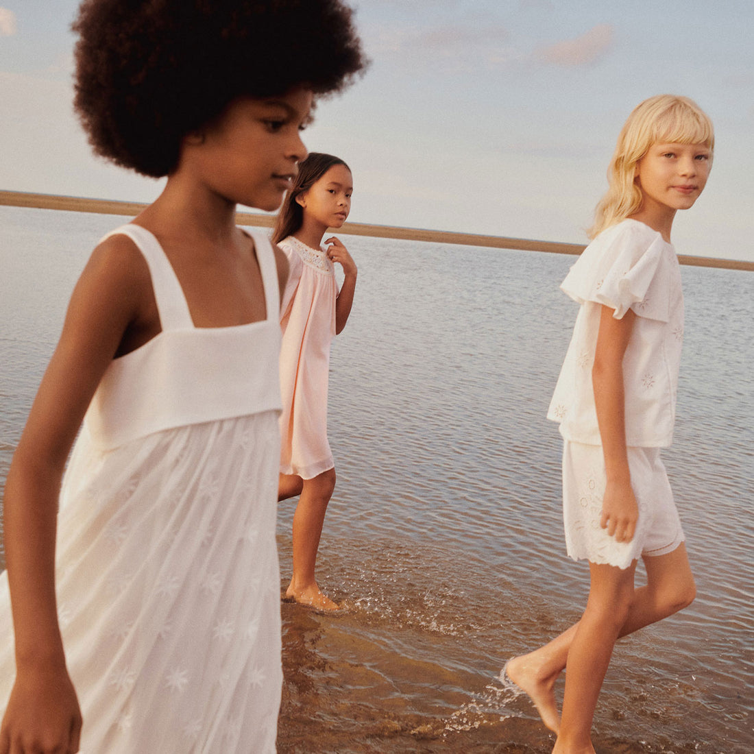 Chloe Pale Pink Short Sleeved Dress