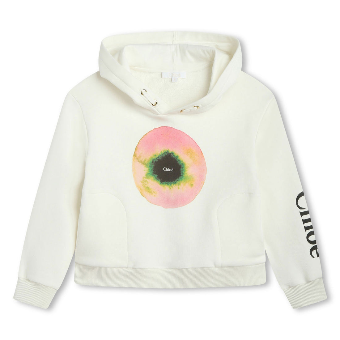 Chloe Off White Mini Me Fusion Hoodie