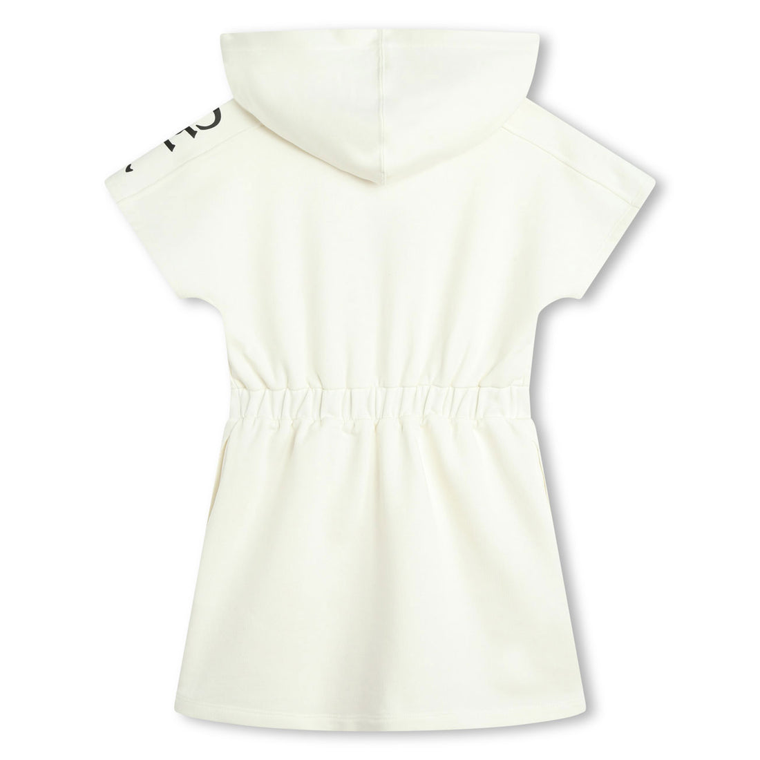 Chloe Off White Mini Me Fusion Hoodie Dress