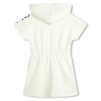 Chloe Off White Mini Me Fusion Hoodie Dress