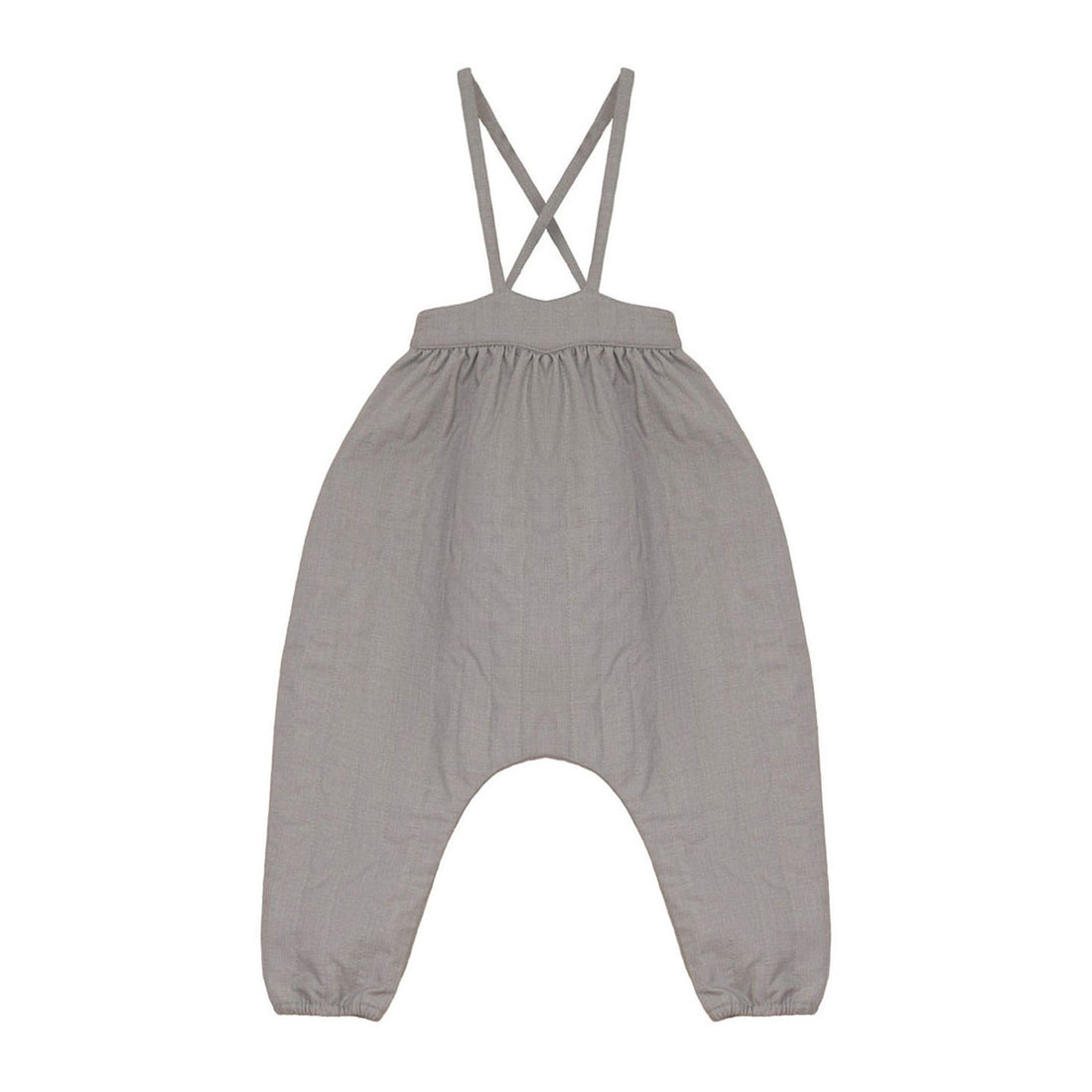 Calla Lili  Taupe Quilted Overall