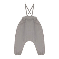 Calla Lili  Taupe Quilted Overall