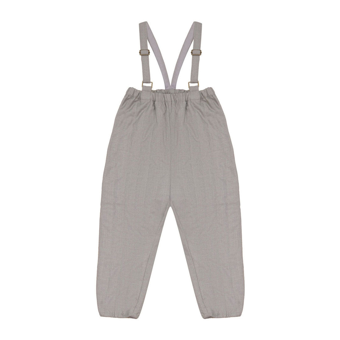 Calla Lili  Taupe Quilted Overall