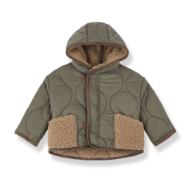 1+ In The Family Khaki Calgary Baby Padded Jacket