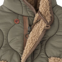 1+ In The Family Khaki Calgary Baby Padded Jacket