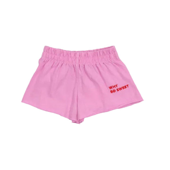The New Society Pink Lavander Special Canna Special Baby Shorts