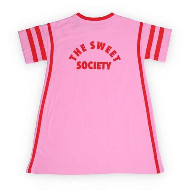 The New Society  Pink Lavander Canna Special Dress