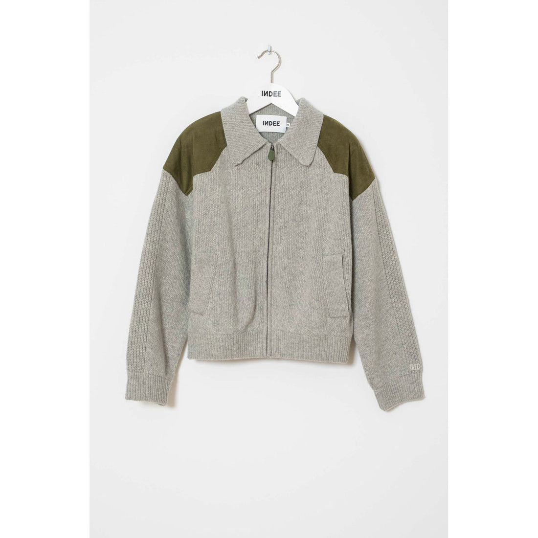 Indee  Grey Melange Willie Cardigan