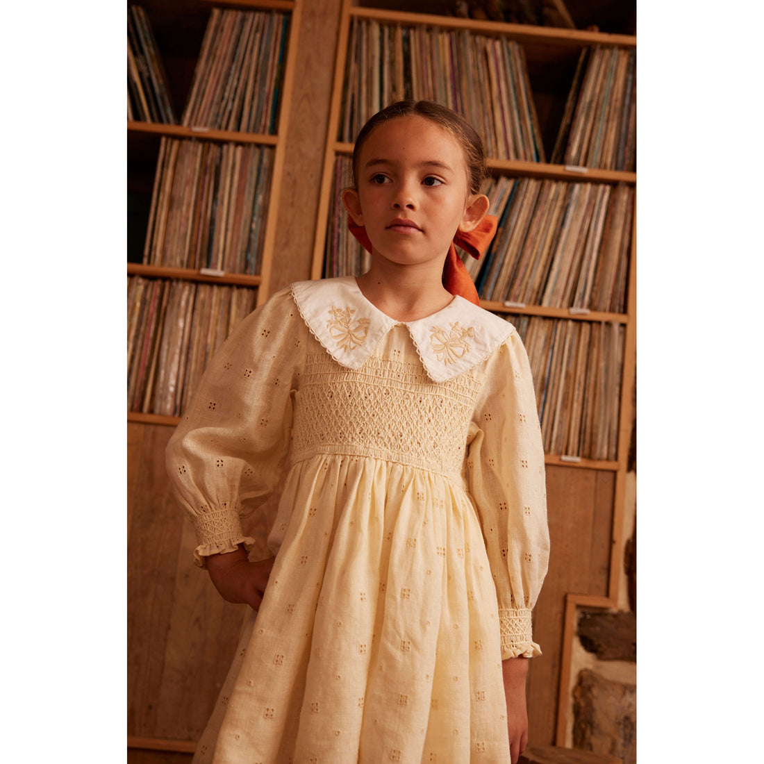 Apolina Broderie Carey Dress