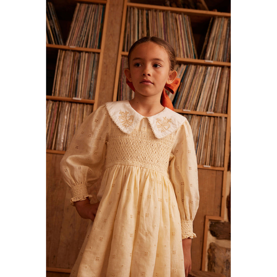 Apolina Broderie Carey Dress